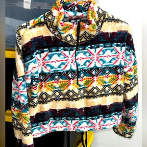 Love + Joy By FCT Longsleeve Fleece‎ Size Small